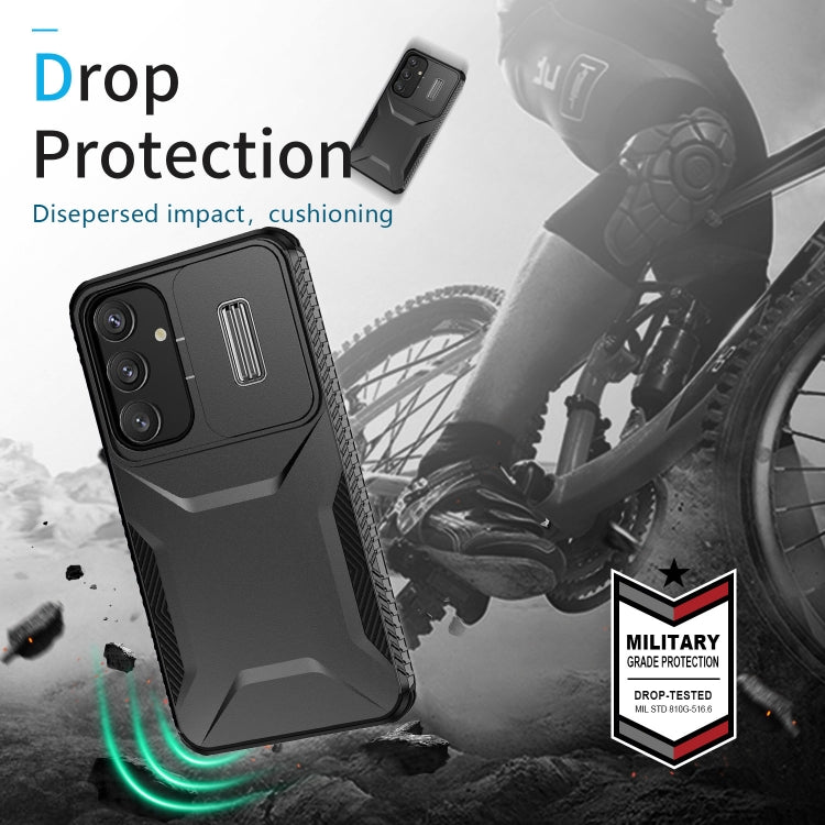 For Samsung Galaxy S25 5G / S24 5G Sliding Camshield Phone Case(Black) - Galaxy S24 5G Cases by PMC Jewellery | Online Shopping South Africa | PMC Jewellery | Buy Now Pay Later Mobicred