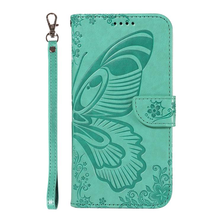 For Huawei Pura 80 5G Swallowtail Butterfly Embossed Leather Phone Case(Green) - free shipping - PMC TechLife - Order now!