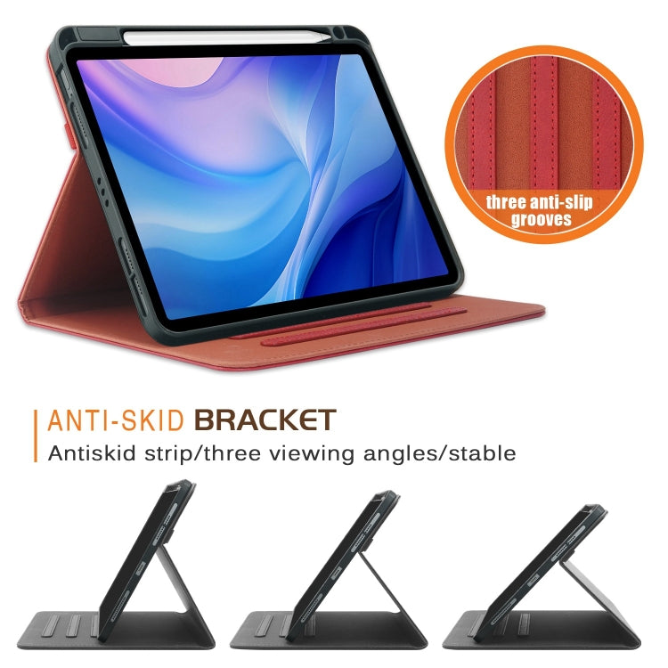 For iPad Air 11 2025 / 2024 Front Stand Smart TPU Leather Tablet Case(Red) - iPad Air 11 2025 / 2024 Cases by PMC TechLife | Online Shopping South Africa | PMC TechLife | Buy Now Pay Later Mobicred