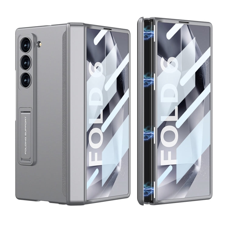 For Samsung Galaxy Z Fold6 GKK Integrated Full Coverage Magnetic Fold Phone Case(Titanium Gray) - free shipping - PMC Jewellery - Order now!