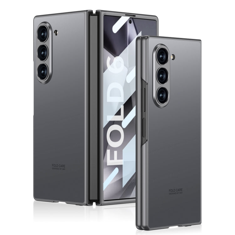 For Samsung Galaxy Z Fold6 GKK Integrated AG Craft Skin Feel Full Coverage Phone Case(Grey) - Galaxy Z Fold6 5G Cases by GKK | Online Shopping South Africa | PMC Jewellery | Buy Now Pay Later Mobicred