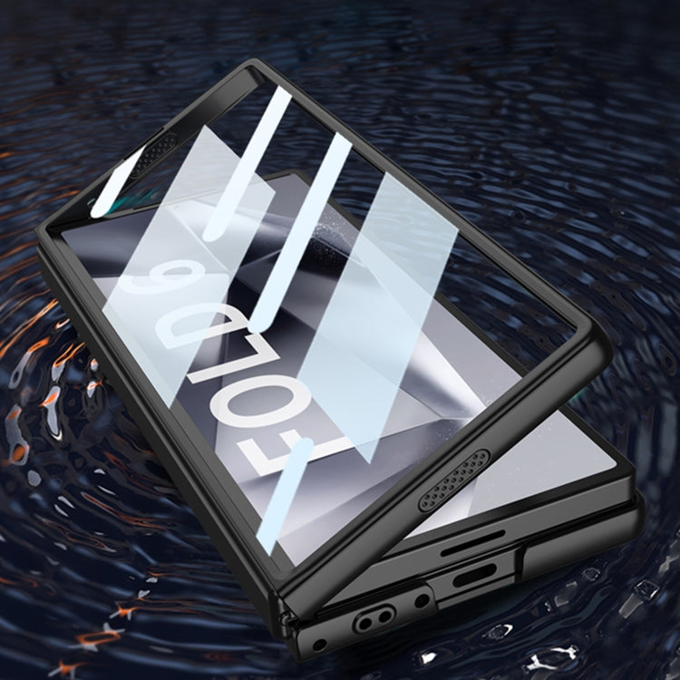 For Samsung Galaxy Z Fold6 GKK Integrated Accurate Hole Ultra-thin Square Ring Holder Phone Case(Silver) - free shipping - PMC Jewellery - Order now!