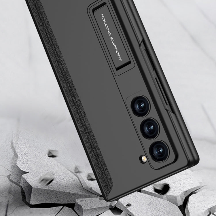 For Samsung Galaxy Z Fold6 GKK Integrated Anti Peep Full Coverage Magnetic Fold Phone Case(Grey) - free shipping - PMC Jewellery - Order now!