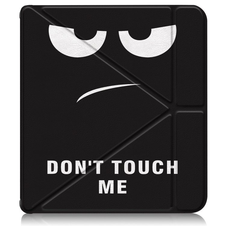 For Kobo Libra Colour 2024 Solid Color Deformation TPU Leather Smart Tablet Case(Big Eyes) - Others by PMC Jewellery | Online Shopping South Africa | PMC Jewellery | Buy Now Pay Later Mobicred