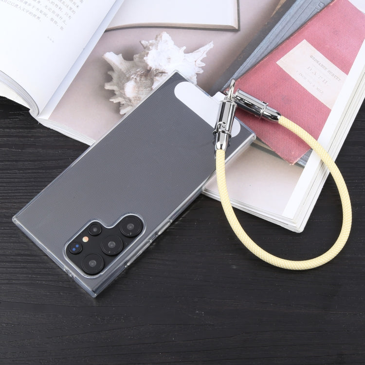USB-C / Type-C to Type-C Data Cable Phone Anti-lost Short Lanyard, Length: 30cm(Pink Braid) - USB-C & Type-C Cable by PMc TechLife | Online Shopping South Africa | PMc TechLife | Buy Now Pay Later Mobicred