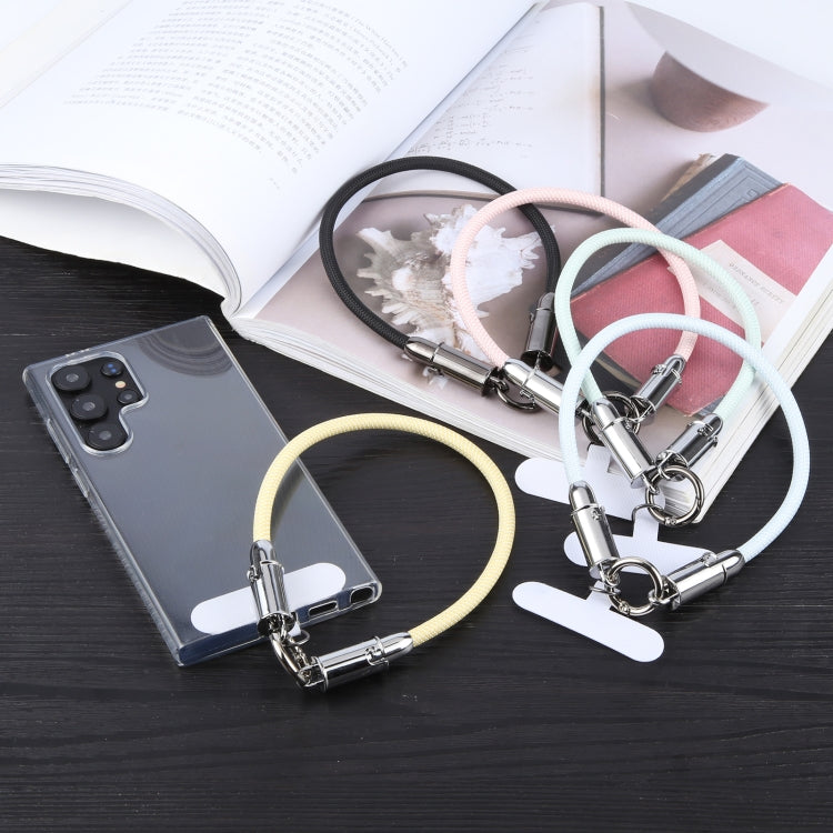 USB-C / Type-C to Type-C Data Cable Phone Anti-lost Short Lanyard, Length: 30cm(Black Braid) - USB-C & Type-C Cable by PMc TechLife | Online Shopping South Africa | PMc TechLife | Buy Now Pay Later Mobicred