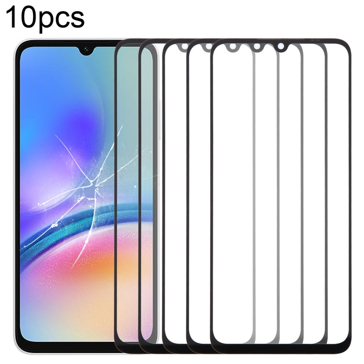 For Samsung Galaxy A05s SM-A057F 10pcs Front Screen Outer Glass Lens with OCA Optically Clear Adhesive - free shipping - PMc TechLife - Order now!