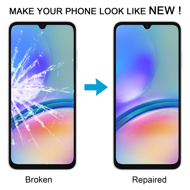 For Samsung Galaxy A05s SM-A057F 10pcs Front Screen Outer Glass Lens with OCA Optically Clear Adhesive - free shipping - PMc TechLife - Order now!