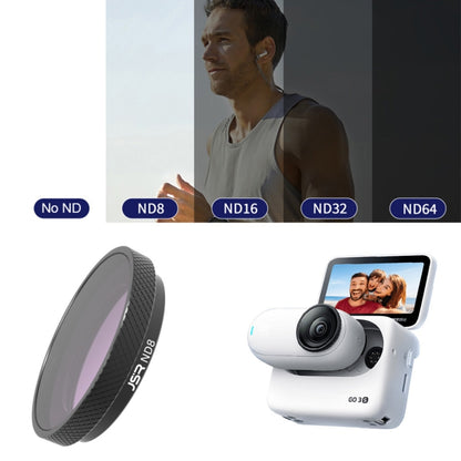 For Insta360 GO 3S JUNESTAR Camera Lens Filter, Filter:ND8 - Len Accessories by JSR | Online Shopping South Africa | PMC Jewellery | Buy Now Pay Later Mobicred