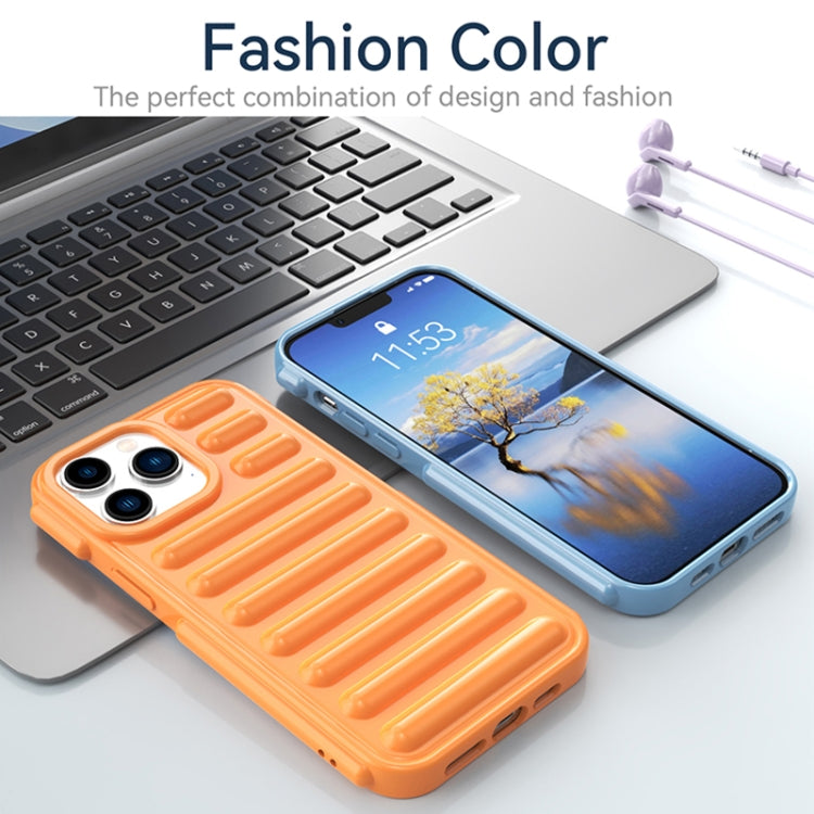 For iPhone 16e Capsule Series Candy Color TPU Phone Case(Transparent Grey) - iPhone 16e Cases by PMC TechLife | Online Shopping South Africa | PMC TechLife | Buy Now Pay Later Mobicred