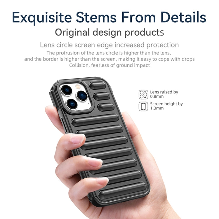 For iPhone 16 Pro Max Capsule Series Candy Color TPU Phone Case(Orange) - iPhone 16 Pro Max Cases by PMC TechLife | Online Shopping South Africa | PMC TechLife | Buy Now Pay Later Mobicred
