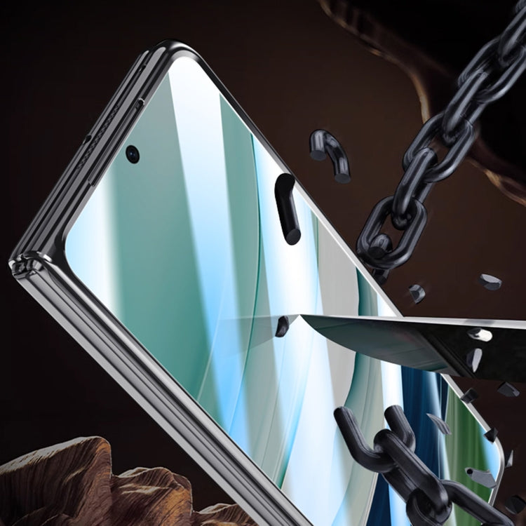 For Huawei Mate X5 Integrated MagSafe Metal Lens Holder PC Electroplating Phone Case(Gold) - Huawei Cases by PMC TechLife | Online Shopping South Africa | PMC TechLife | Buy Now Pay Later Mobicred