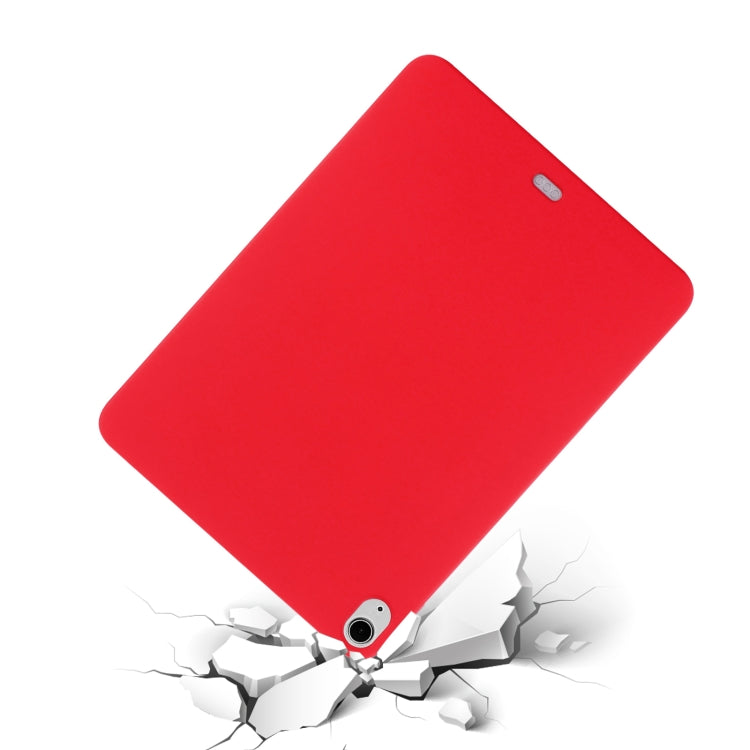 For iPad Air 13 2025 / 2024 Pure Color Liquid Silicone Shockproof Tablet Case(Red) - free shipping - PMC TechLife - Order now!