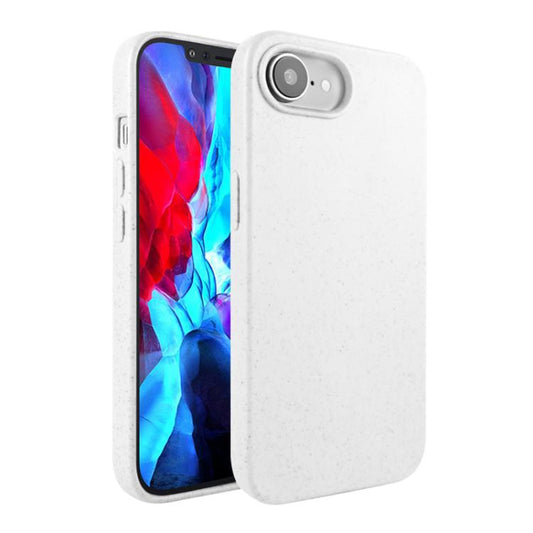 For iPhone 16e Wheat Straw TPU Phone Case(White) - iPhone 16e Cases by PMC Jewellery | Online Shopping South Africa | PMC Jewellery | Buy Now Pay Later Mobicred