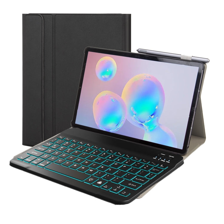 ST870S For Samsung Galaxy Tab S7 T870/T875 11 inch 2020 Ultra-thin Detachable Bluetooth Keyboard Leather Tablet Case with Stand & Sleep Function & Backlight(Black) - Samsung Keyboard by PMC TechLife | Online Shopping South Africa | PMC TechLife