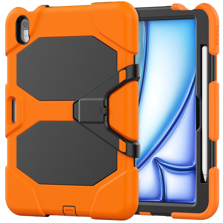 For iPad Air 11 2025 / 2024 Colorful Silicone Heavy Duty Hybrid PC Tablet Case(Orange) - free shipping - PMC TechLife - Order now!