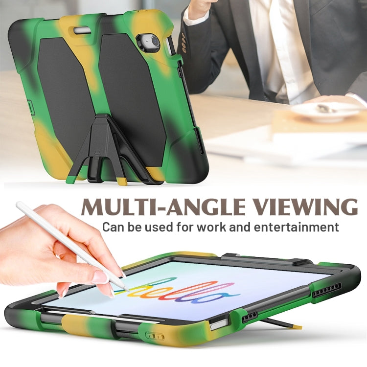 For iPad Air 11 2025 / 2024 Colorful Silicone Heavy Duty Hybrid PC Tablet Case(Camouflage) - iPad Air 11 2025 / 2024 Cases by PMC TechLife | Online Shopping South Africa | PMC TechLife | Buy Now Pay Later Mobicred
