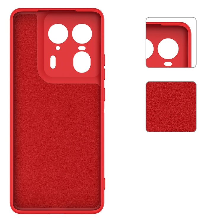 For Motorola Moto X50 Ultra Solid Color Liquid Silicone Dropproof Full Coverage Phone Case(Red) - free shipping - PMC TechLife - Order now!