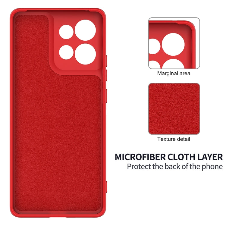 For Motorola Edge 50 Neo / Moto S50 Solid Color Liquid Silicone Dropproof Full Coverage Phone Case(Red) - free shipping - PMC TechLife - Order now!