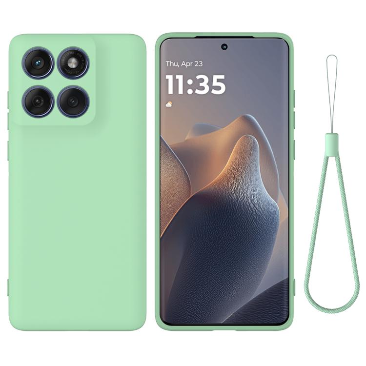 For Motorola Edge 60 Fusion / Edge 60 Solid Color Liquid Silicone Dropproof Full Coverage Phone Case(Green) - free shipping - PMC TechLife - Order now!