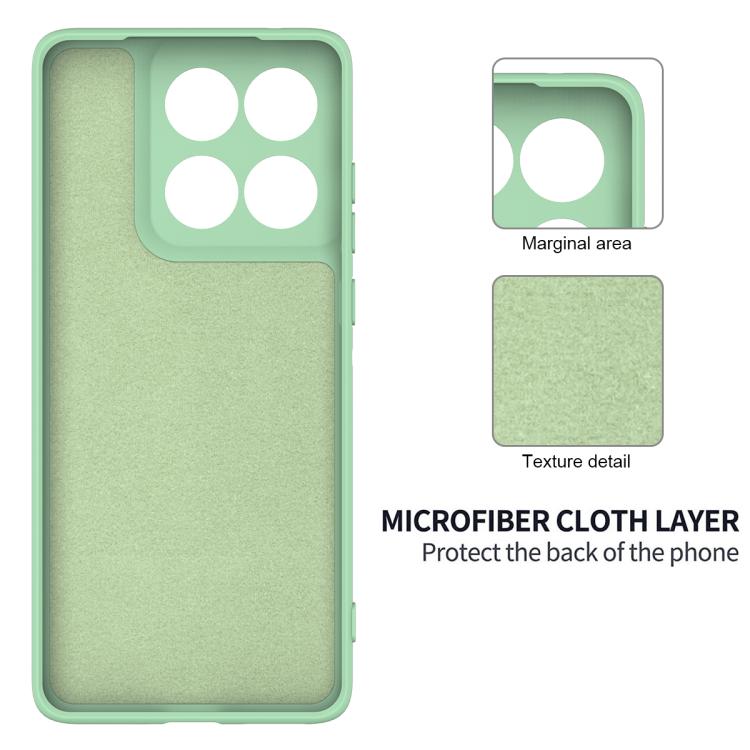 For Motorola Edge 60 Fusion / Edge 60 Solid Color Liquid Silicone Dropproof Full Coverage Phone Case(Green) - free shipping - PMC TechLife - Order now!
