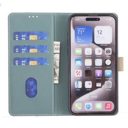 For Google Pixel 9 Pro Color Matching RFID Anti-theft Leather Phone Case(Green) - Google Cases by PMC Jewellery | Online Shopping South Africa | PMC Jewellery | Buy Now Pay Later Mobicred