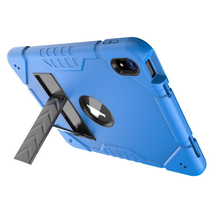 For iPad Air 11 2025 / 2024 Armor Holder Silicone Hybrid PC Tablet Case(Blue) - iPad Air 11 2025 / 2024 Cases by PMC TechLife | Online Shopping South Africa | PMC TechLife | Buy Now Pay Later Mobicred