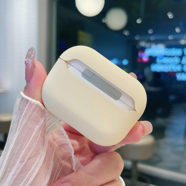 For AirPods Pro Cookies Pattern Earbuds Box Frosted TPU Case(Beige) - For AirPods Pro by PMC Jewellery | Online Shopping South Africa | PMC Jewellery | Buy Now Pay Later Mobicred