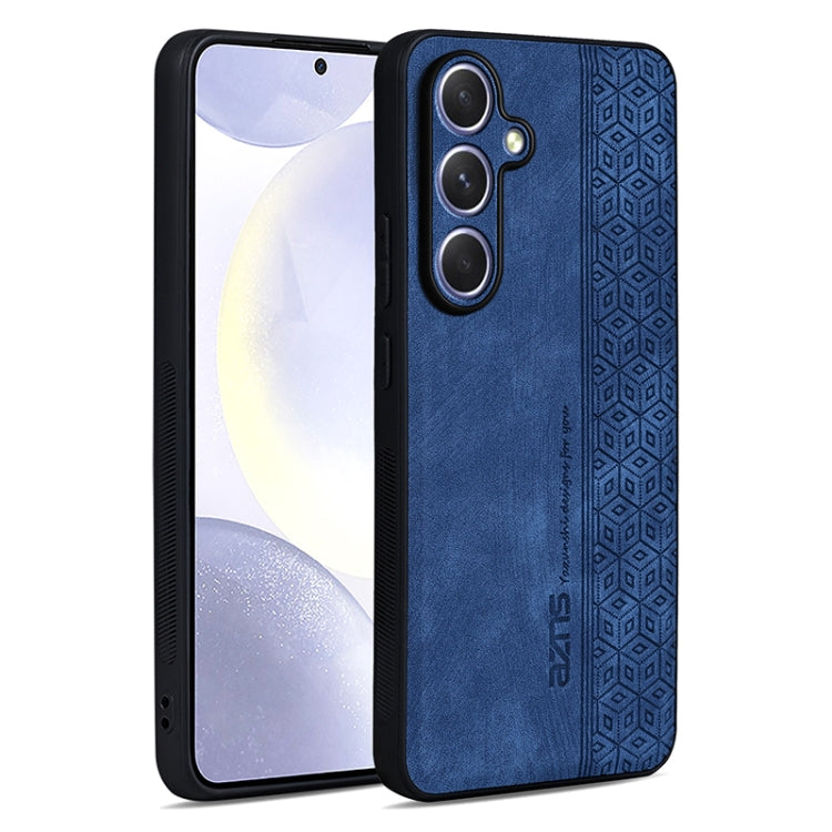 For Samsung Galaxy S25 5G AZNS 3D Embossed Skin Feel Phone Case(Sapphire Blue) - Galaxy S25 5G Cases by AZNS | Online Shopping South Africa | PMC Jewellery | Buy Now Pay Later Mobicred