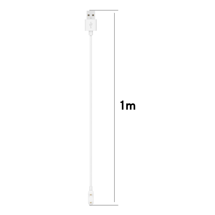 For Huawei Band 10 / 9 / Honor ROSSINI 2i USB-A Port Smart Watch Charging Cable(White) - Charger by PMC TechLife | Online Shopping South Africa | PMC TechLife | Buy Now Pay Later Mobicred
