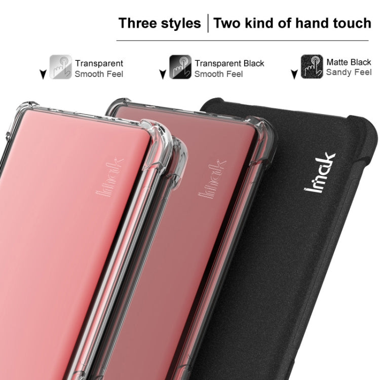 For iPhone 16e imak Shockproof Airbag TPU Phone Case(Transparent) - iPhone 16e Cases by imak | Online Shopping South Africa | PMC TechLife | Buy Now Pay Later Mobicred