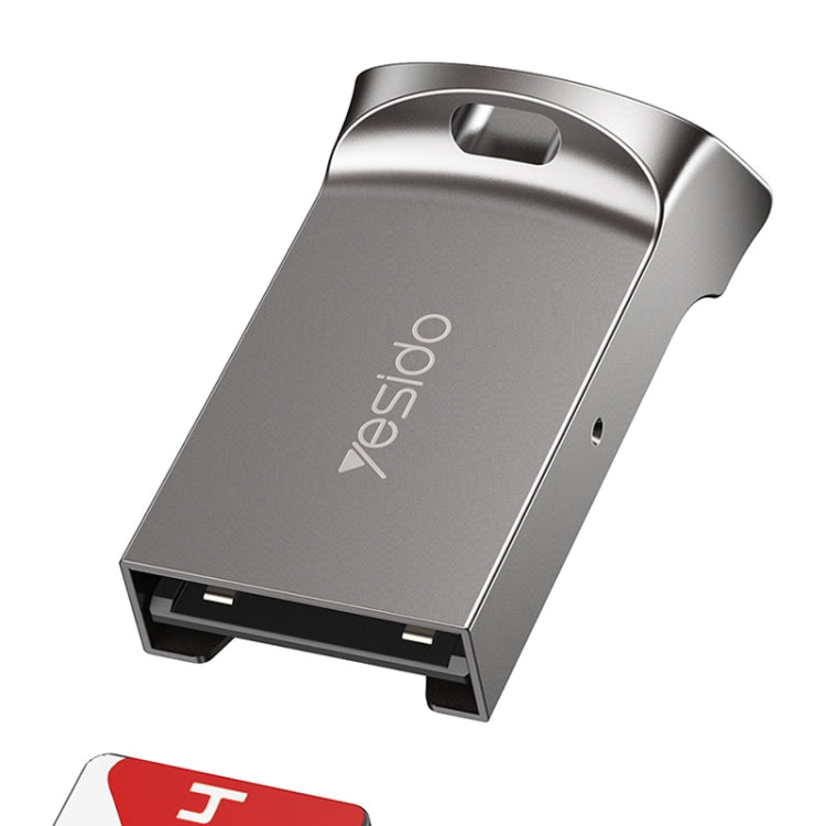 Yesido GS20 USB 2.0 to TF Card Portable Mini OTG Card Reader(Black) - U Disk & Card Reader by Yesido | Online Shopping South Africa | PMC Jewellery | Buy Now Pay Later Mobicred