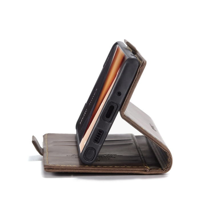 For Samsung Galaxy Note20 CaseMe Multifunctional Horizontal Flip Leather Case, with Card Slot & Holder & Wallet(Coffee) - Galaxy Note20 Cases by CaseMe | Online Shopping South Africa | PMC TechLife | Buy Now Pay Later Mobicred