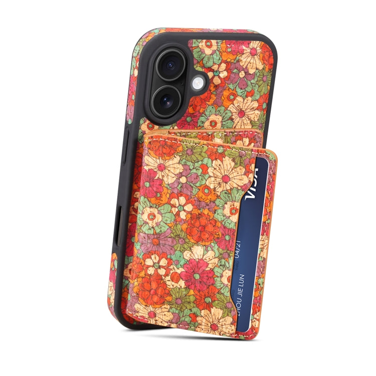 For iPhone 16 Plus MagSafe Detachable Card Slot Holder Phone Case(Red) - iPhone 16 Plus Cases by PMC TechLife | Online Shopping South Africa | PMC TechLife | Buy Now Pay Later Mobicred