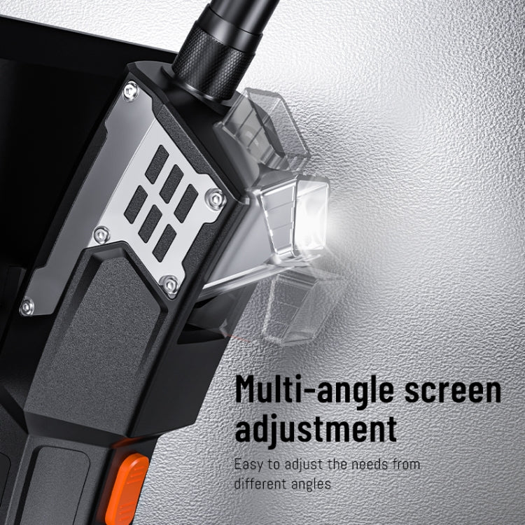 T27 5 inch IPS Color Screen 3.9mm Single Camera Handheld Hard Cable HD Industrial Endoscope, Length:5m(Orange Black) -  by PMC TechLife | Online Shopping South Africa | PMC TechLife | Buy Now Pay Later Mobicred