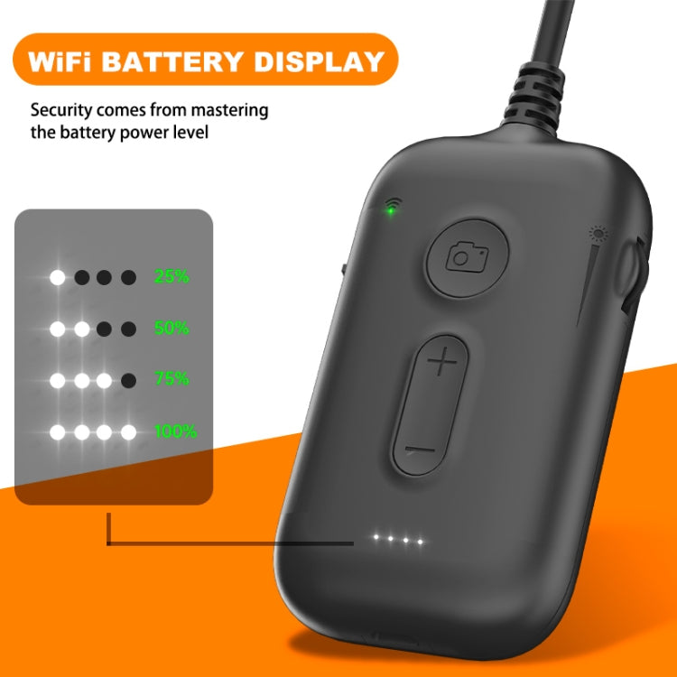 Y15 8mm Single Camera WiFi Connected Hard Cable HD Industrial Endoscope, Length:3.5m(Black) -  by PMC TechLife | Online Shopping South Africa | PMC TechLife | Buy Now Pay Later Mobicred