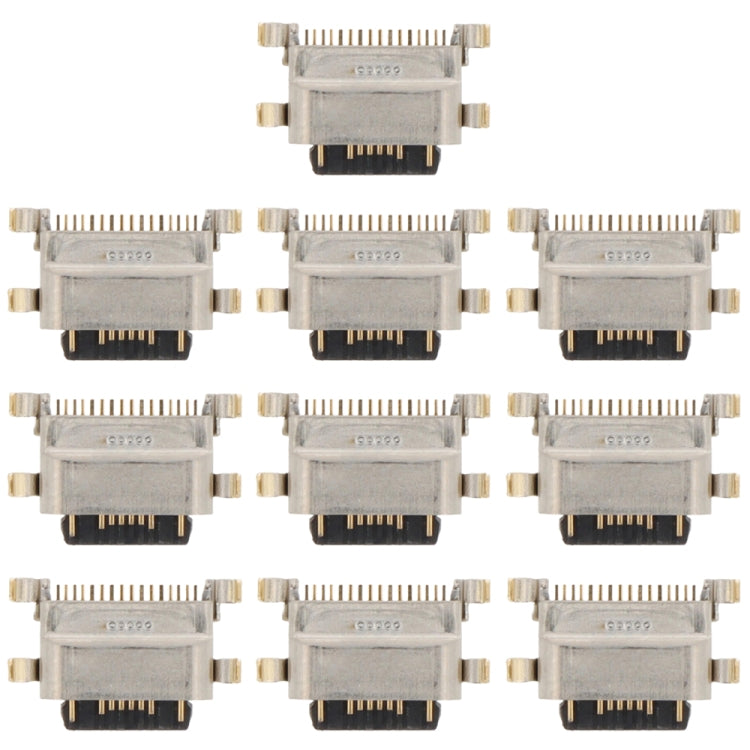 For Lenovo Tab P11 Plus TB-J616 10pcs Charging Port Connector - Tail Connector by PMc TechLife | Online Shopping South Africa | PMc TechLife | Buy Now Pay Later Mobicred