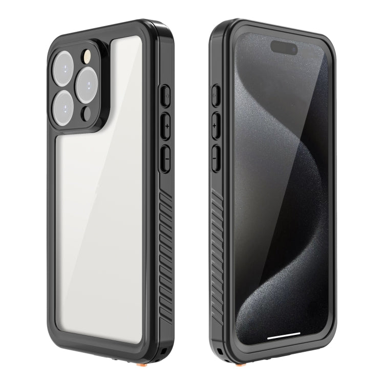 For iPhone 15 Pro RedPepper Shockproof IP68 Waterproof PC + TPU Protective Case(Black) - free shipping - PMC Jewellery - Order now!