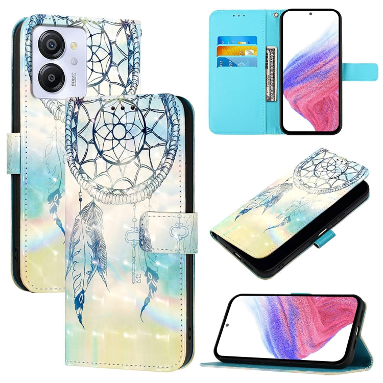 For Blackview Color 8 3D Painting Horizontal Flip Leather Phone Case(Dream Wind Chimes) - More Brand by PMC TechLife | Online Shopping South Africa | PMC TechLife | Buy Now Pay Later Mobicred