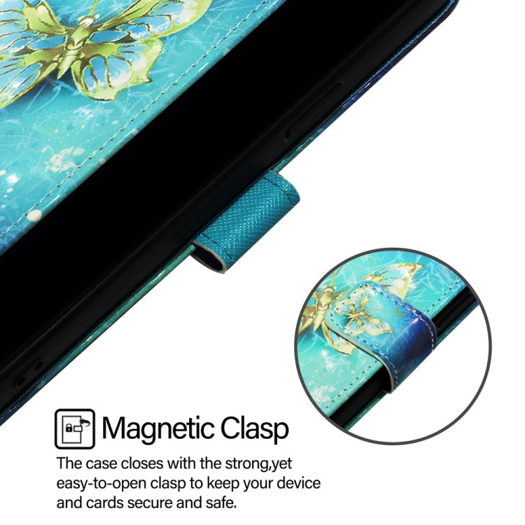 For Ulefone Note 14 3D Painting Horizontal Flip Leather Phone Case(Golden Butterfly) - free shipping - PMC Jewellery - Order now!