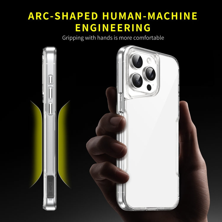 For iPhone 16 Pro Max Acrylic + TPU Transparent Full Coverage Phone Case - free shipping - PMC TechLife - Order now!