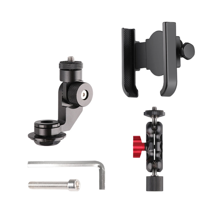 Bicycle Handlebar Holder Pea Clip Phone Clamp Set - Bicycle Handlebar Mount by PMC TechLife | Online Shopping South Africa | PMC TechLife | Buy Now Pay Later Mobicred