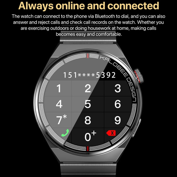 1.3 inch Leather Band IP68 Waterproof Smart Watch Support Bluetooth Call(Brown) - Smart Watches by PMC TechLife | Online Shopping South Africa | PMC TechLife | Buy Now Pay Later Mobicred