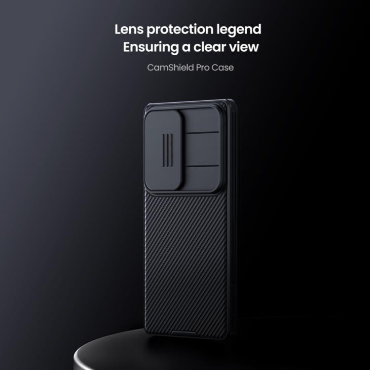 For Samsung Galaxy S25 Ultra 5G NILLKIN Black Mirror Pro Series Camshield PC Phone Case(Blue) - Galaxy S25 Ultra 5G Cases by NILLKIN | Online Shopping South Africa | PMc TechLife | Buy Now Pay Later Mobicred