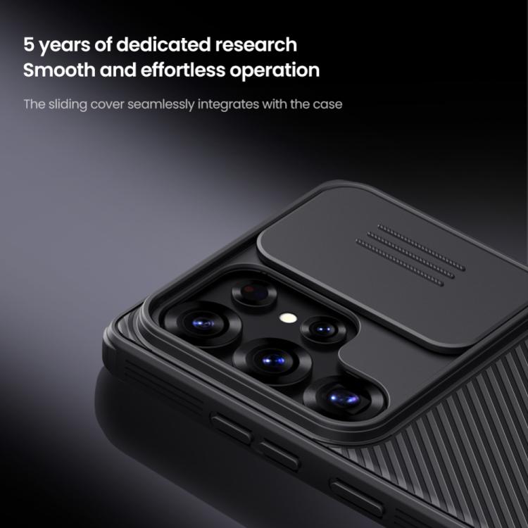 For Samsung Galaxy S25 Ultra 5G NILLKIN Black Mirror Pro Series Camshield PC Phone Case(Blue) - Galaxy S25 Ultra 5G Cases by NILLKIN | Online Shopping South Africa | PMc TechLife | Buy Now Pay Later Mobicred