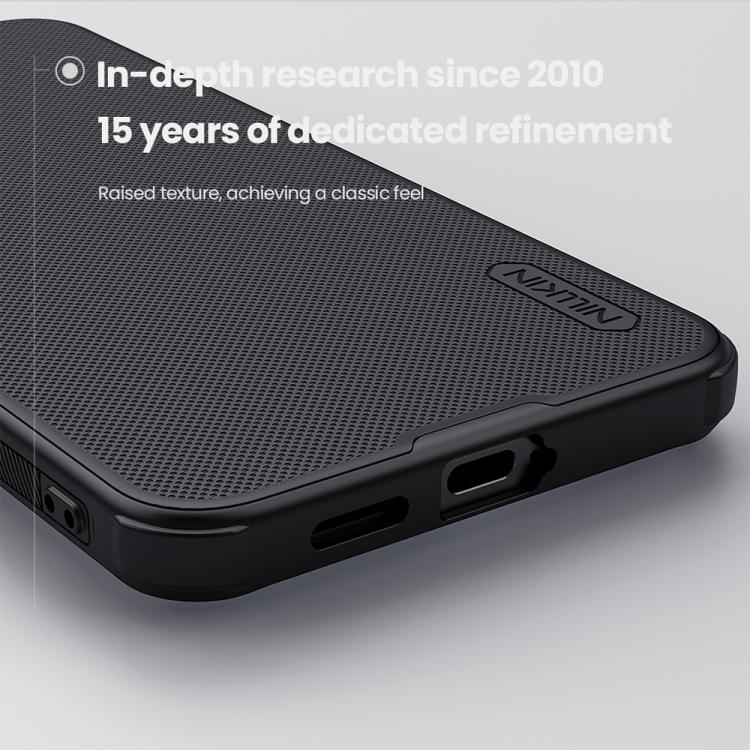 For Samsung Galaxy S25+ 5G NILLKIN Frosted Shield Pro PC + TPU Phone Case(Black) - free shipping - PMc TechLife - Order now!