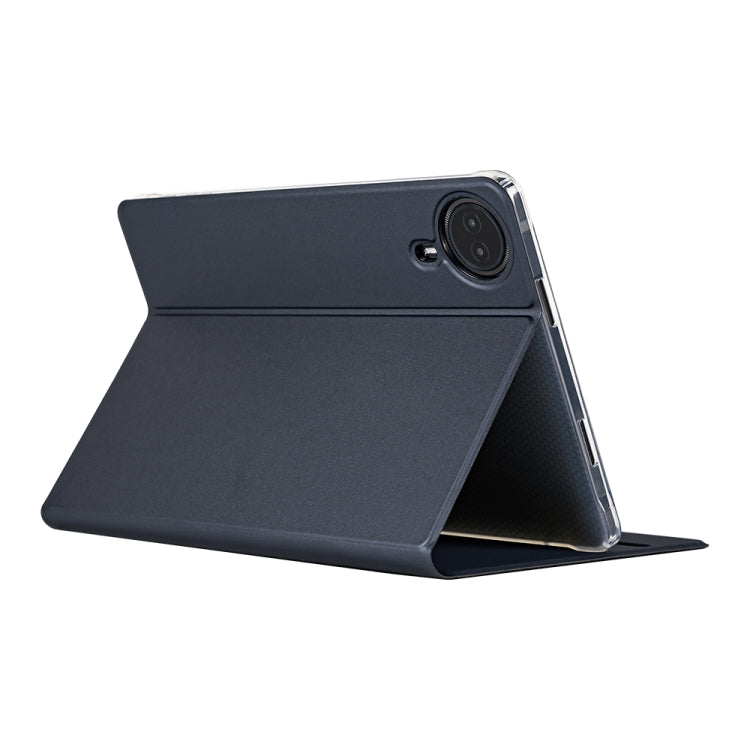 For Teclast T50 HD / T50 Max Anti-slip Texture Smart Tablet Leather Folio Case(Dark Blue) - Teclast by TECLAST | Online Shopping South Africa | PMC TechLife | Buy Now Pay Later Mobicred