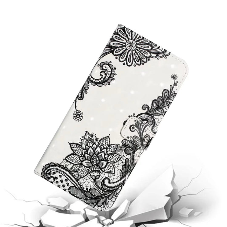 For Samsung Galaxy S25+ 5G Oil Embossed 3D Drawing Leather Phone Case(Lace Flower) - Galaxy S25+ 5G Cases by PMC Jewellery | Online Shopping South Africa | PMC Jewellery | Buy Now Pay Later Mobicred