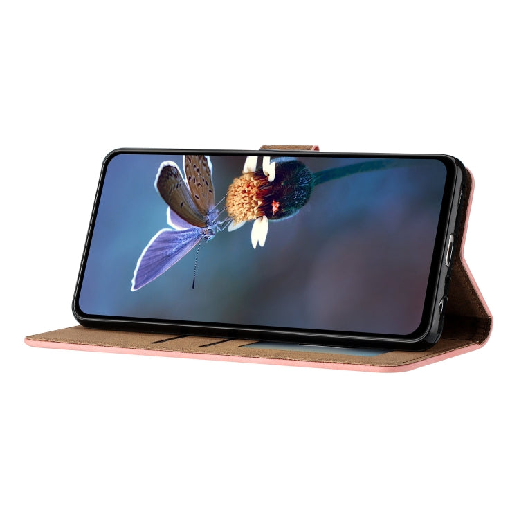 For Samsung Galaxy S25+ 5G Seven Butterflies Embossed Leather Phone Case(Pink) - Galaxy S25+ 5G Cases by PMC Jewellery | Online Shopping South Africa | PMC Jewellery | Buy Now Pay Later Mobicred