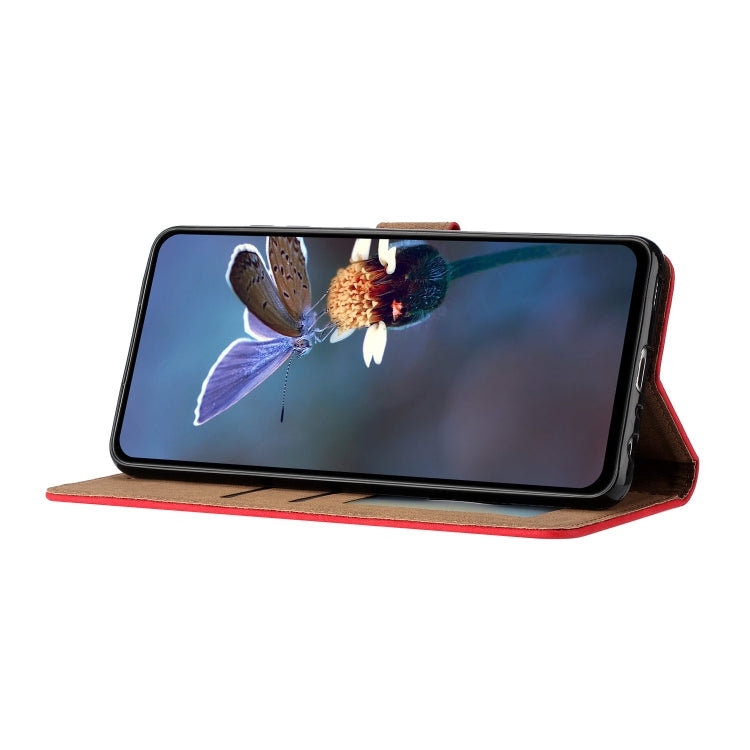For Samsung Galaxy S25 Ultra 5G Seven Butterflies Embossed Leather Phone Case(Red) - Galaxy S25 Ultra 5G Cases by PMC Jewellery | Online Shopping South Africa | PMC Jewellery | Buy Now Pay Later Mobicred